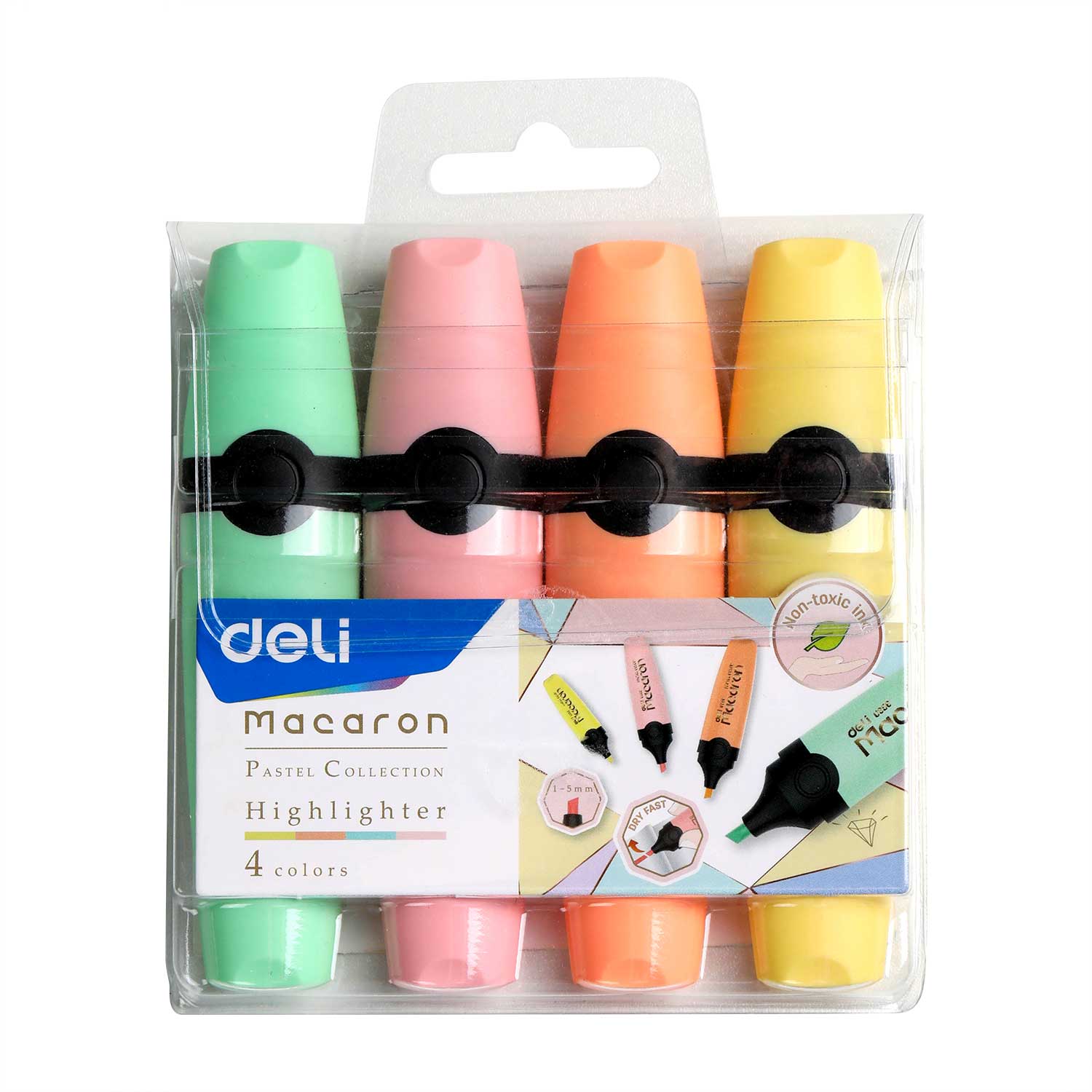 TEXTMARKER SET 4 MACARONS DELI TEXTMARKER SET 4 MACARONS DELI